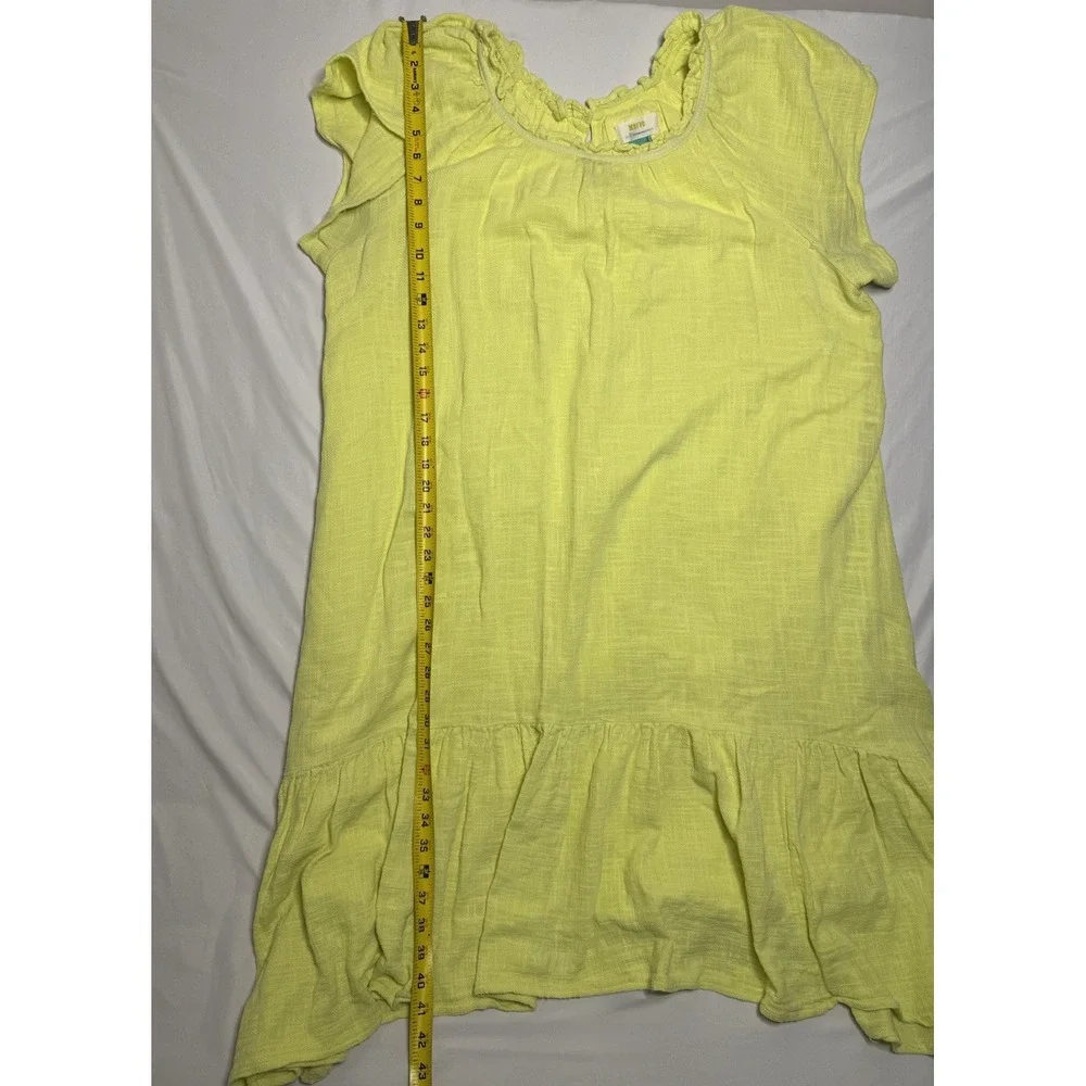 Anthropologie Selah High-Low Maxi Yellow‎ Dress Women's Size 1X Bohemian